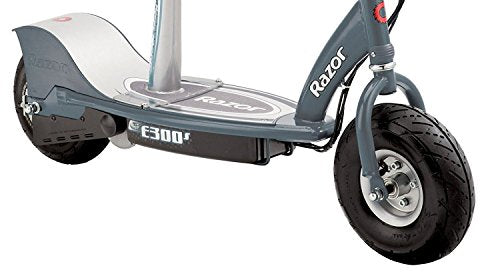 Seated Electric Scooter with 9" Pneumatic Tires, Removable Seat D24095