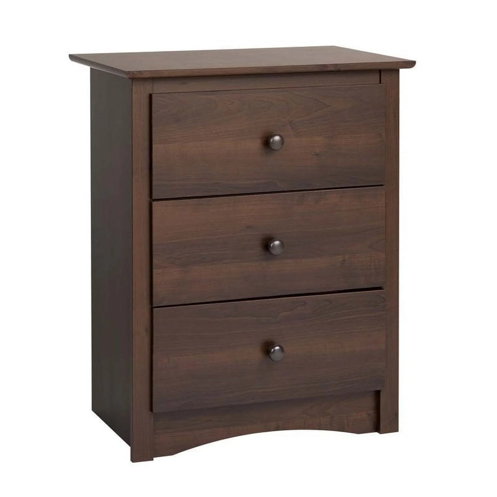 5-Piece Set with 2 Night Tables Chest Dresser and Tall Nightstand S8740