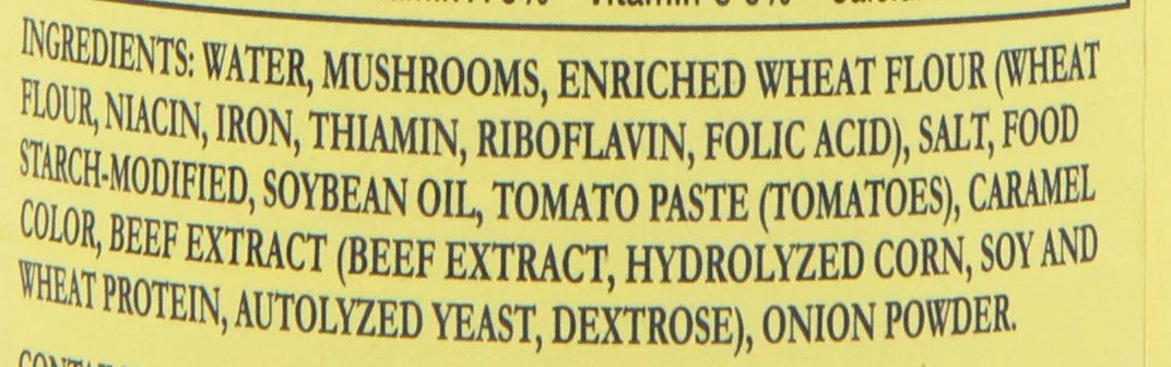 Fresh Mushroom Steak Sauce, 6-Ounce (Pack of 12) P4609