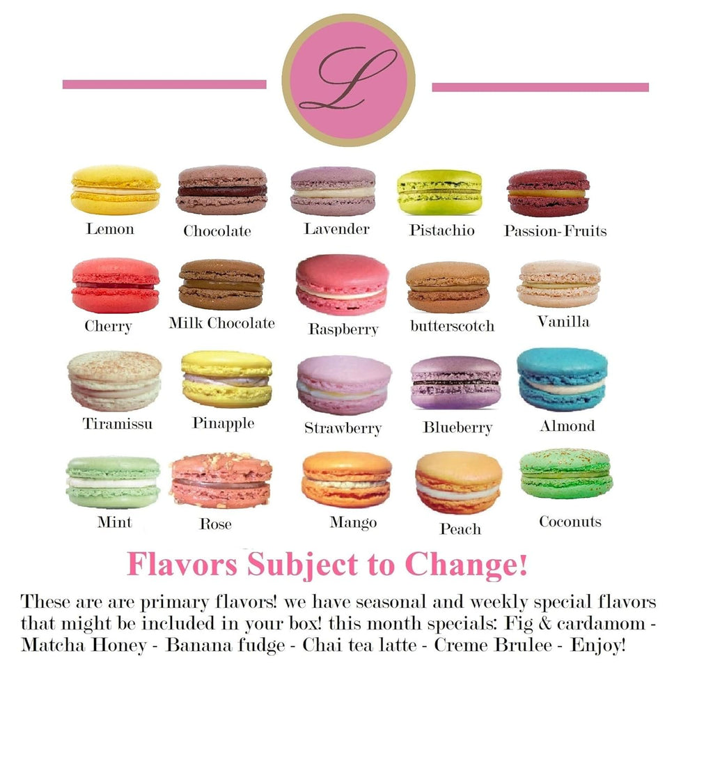 6 Macaron 6 flavors C9223