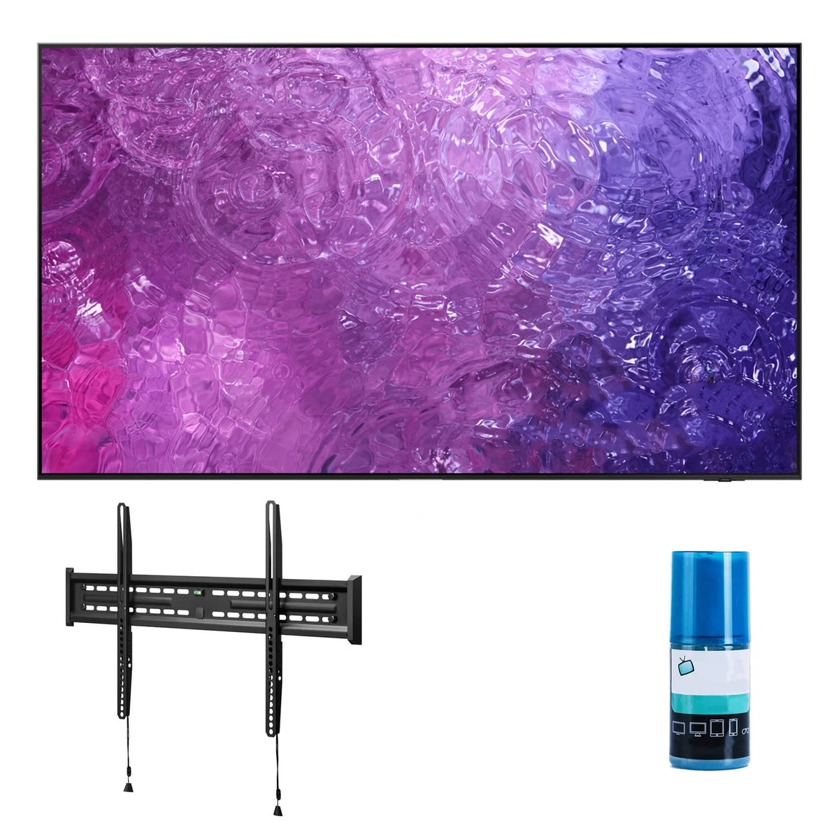 85" Neo QLED Smart TV with 4K Upscaling, TV Mount for 43"-90" TVs, HDTV Screen Cleaner Kit R254