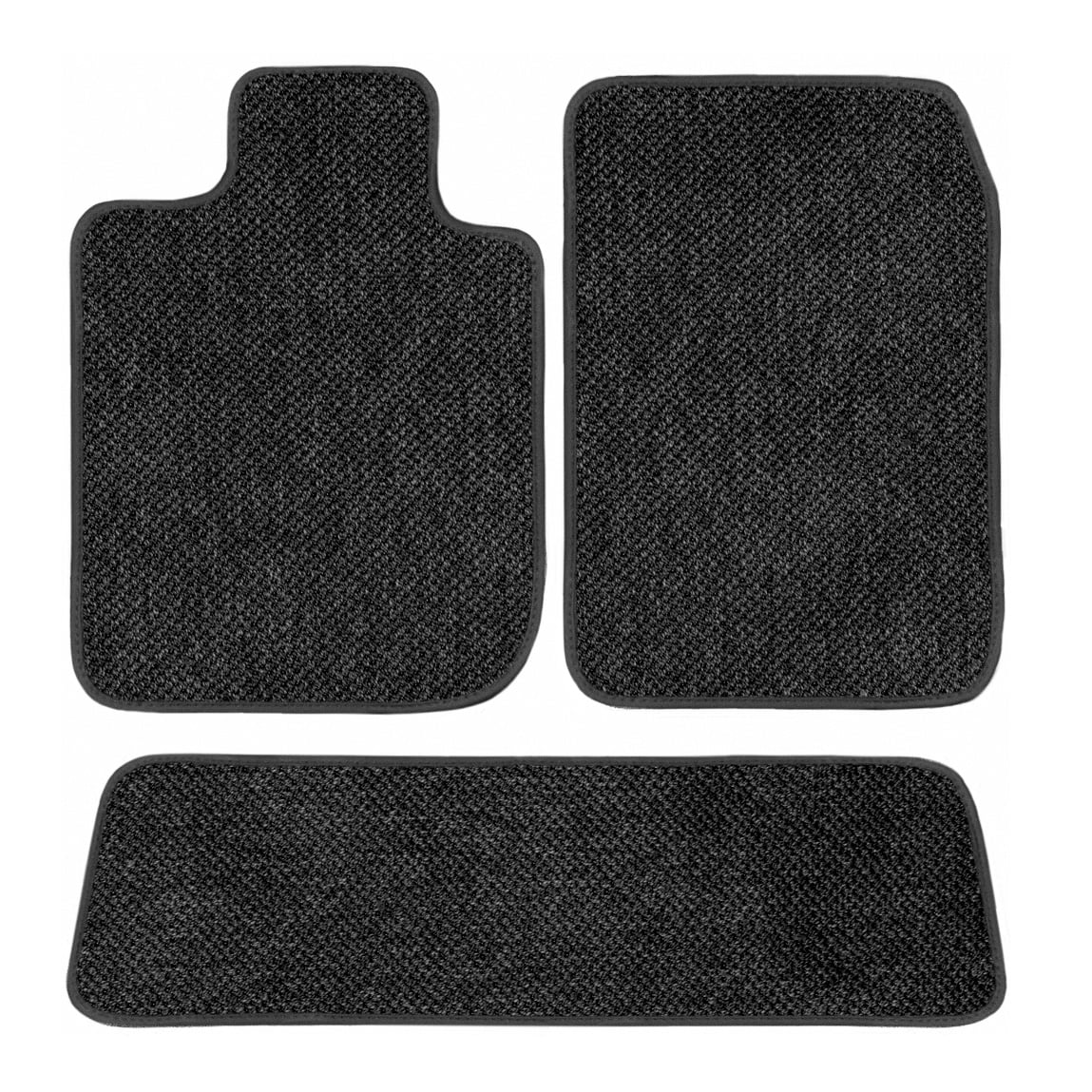 Charcoal All-Weather Textile Car Mats for Tesla Model X Z23182