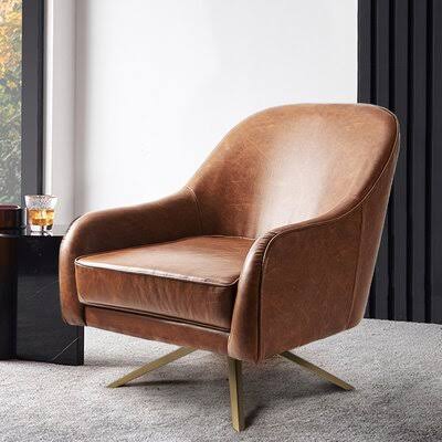 28.4x22 Wide Swivel Armchair B6222