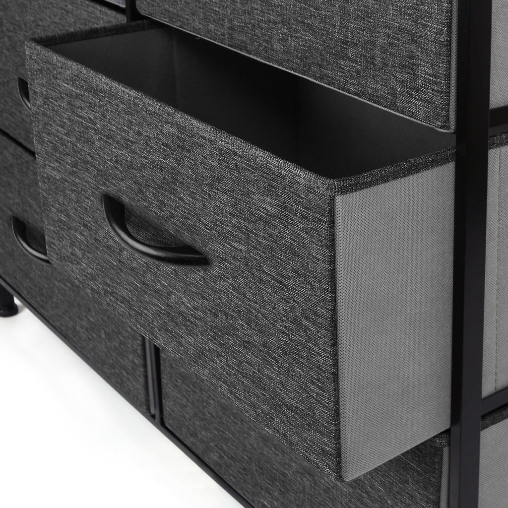 Grey 7 Drawer Storage Dresser Q981