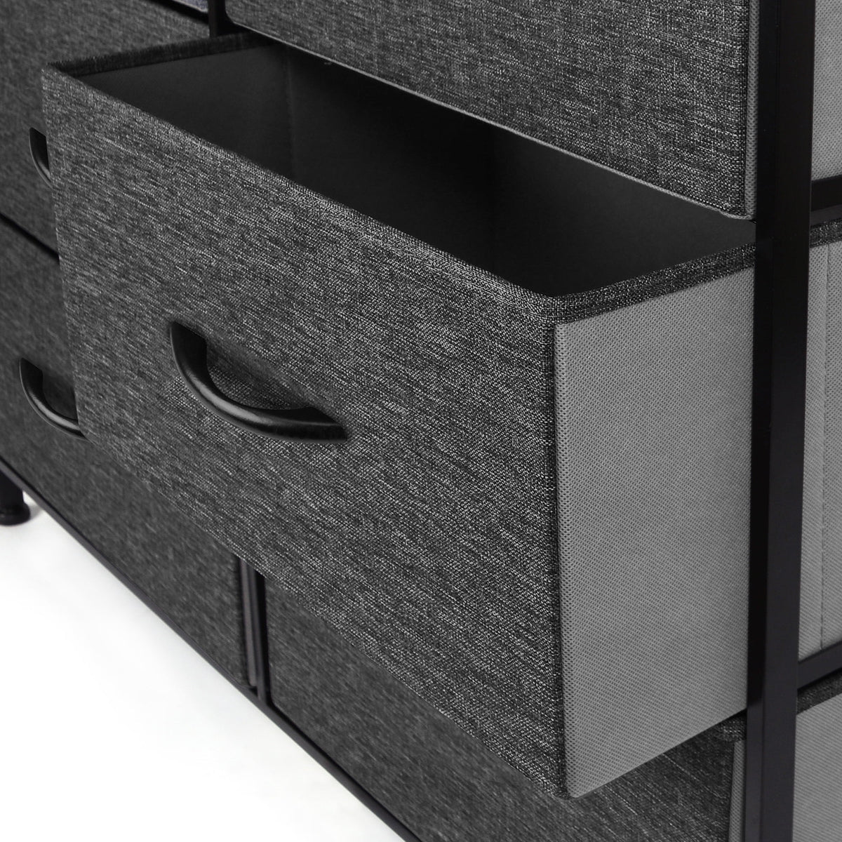 Grey 7 Drawer Storage Dresser Q981