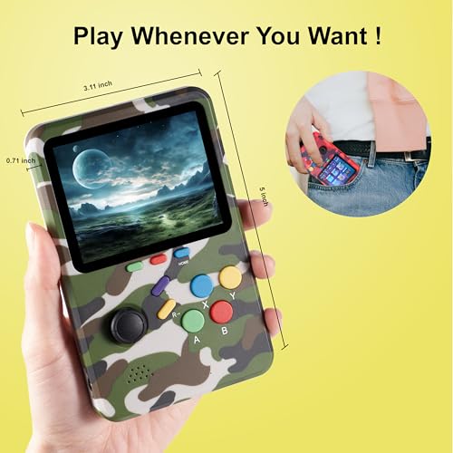 Electronic Handheld Games Device, 3D Video Game Emulator, 64GB TF Card, 3.0" HD Screen J7506