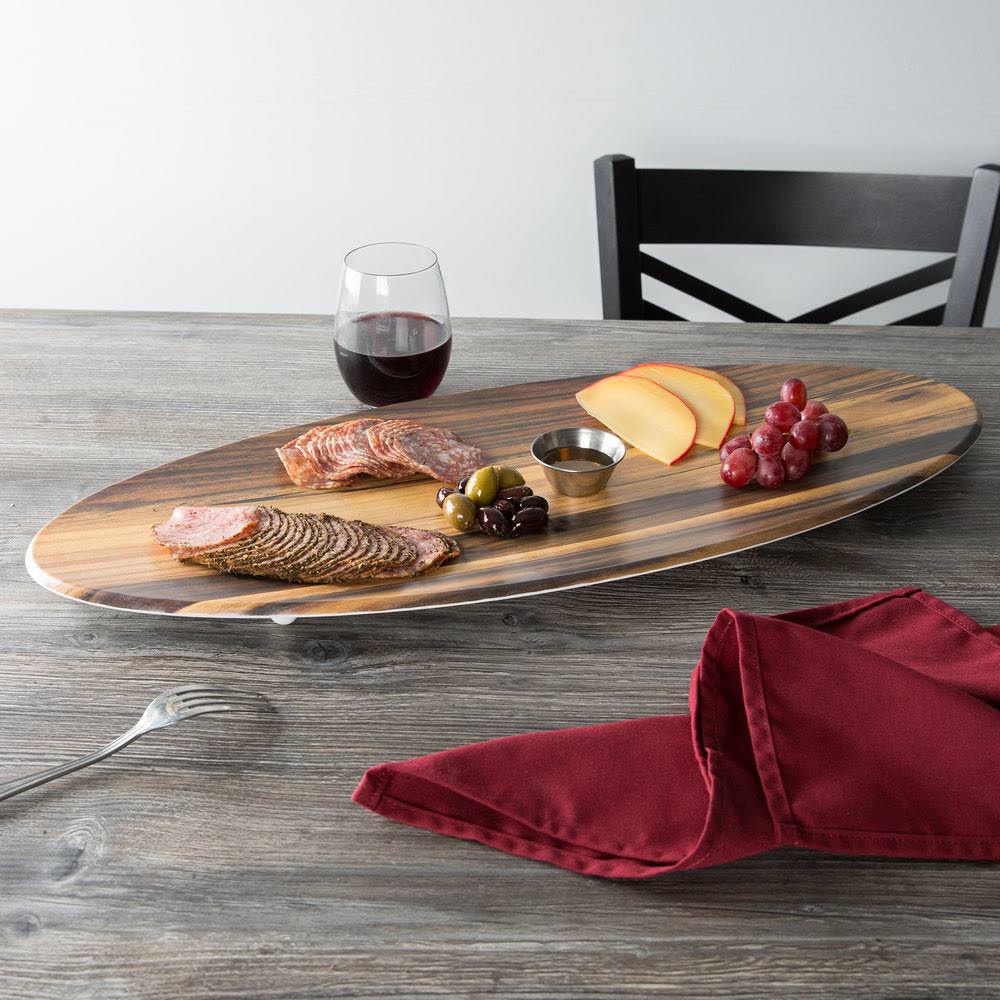 Oval Acacia Wood Serving Board N9523
