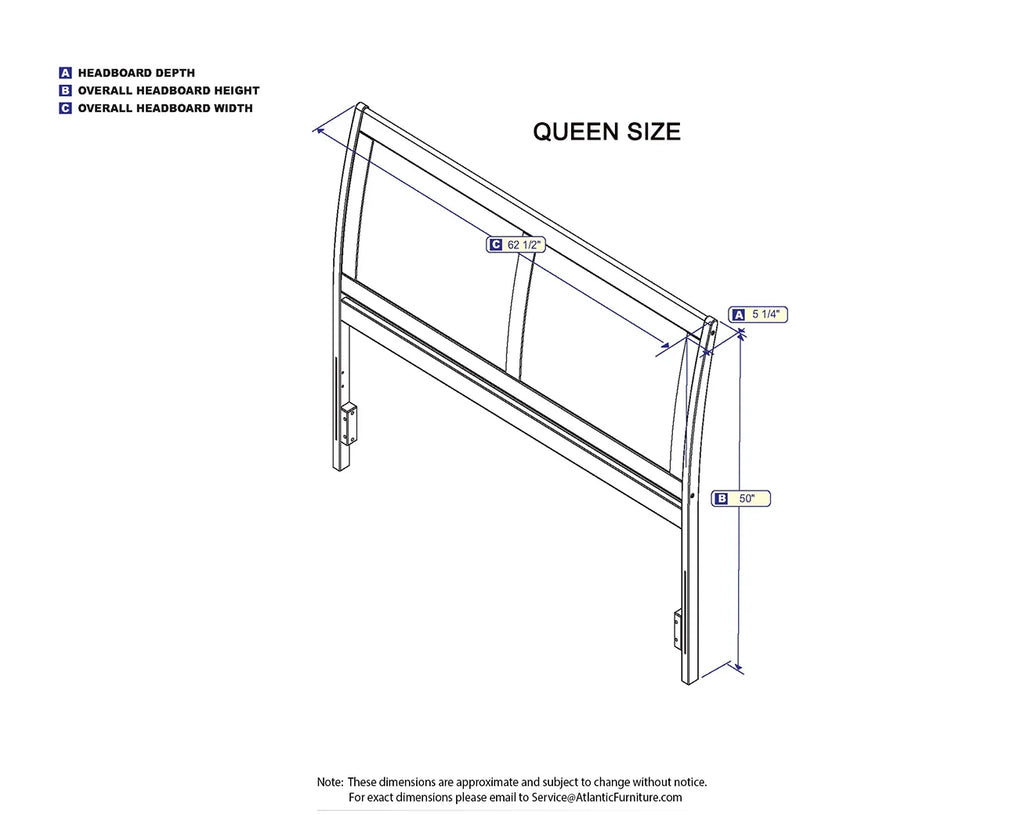 Queen Espresso Headboard J66571