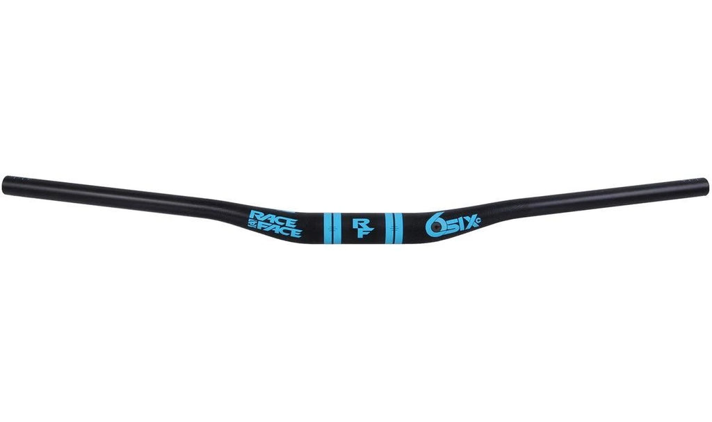 SixC Carbon Riser Handlebar 35 x 820mm 35mm Rise Silver F25918
