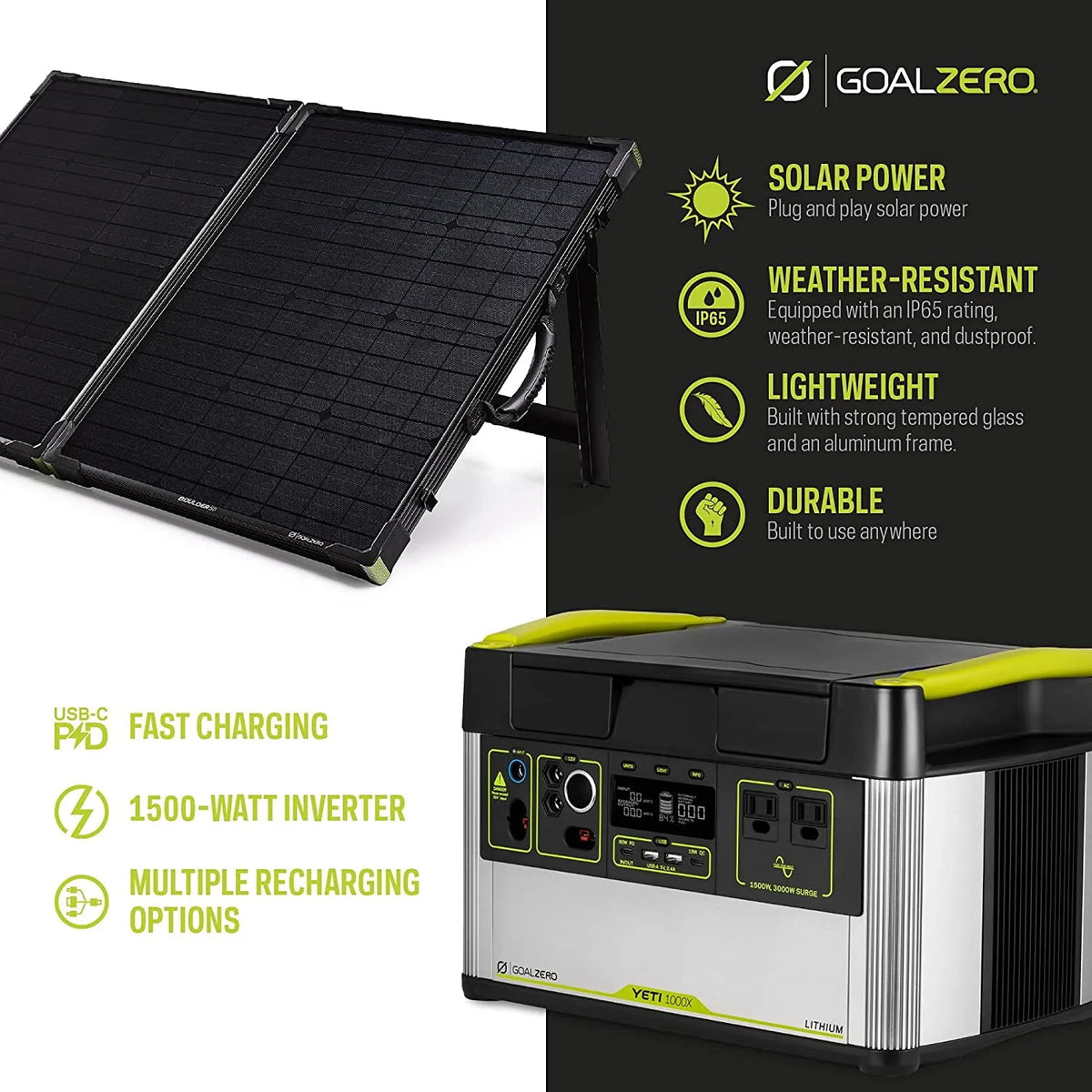Portable Power Station 983Wh Lithium Battery 1500 Watt C215