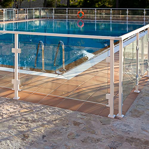 Rectangle Glass Table Top, 36 in x 72 in, Clear H585469