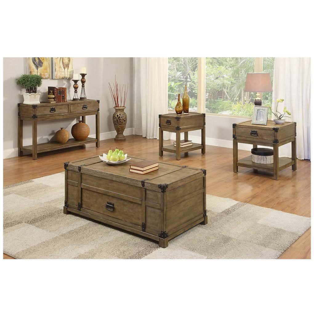 Carmel One Drawer Chairside Table V557