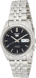 Automatic Watch with Black Dial, Day/Date Calendar, Luminous Hands, Stainless Steel Case & Bracelet T45534