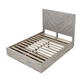 Solid Wood California King Storage Panel Bed X800175