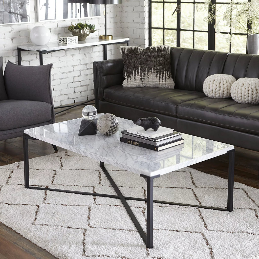 Matte Black Coffee Table D343441