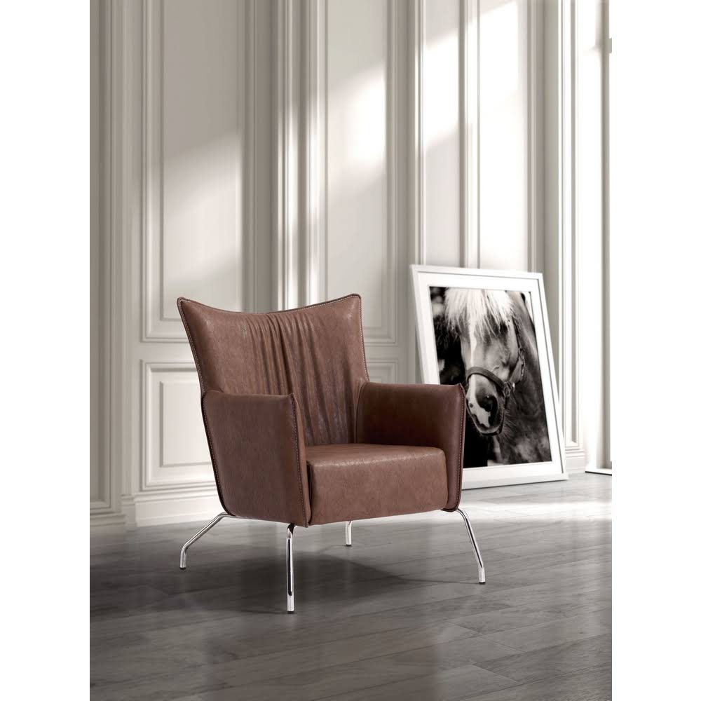 Saddle Brown Occasional Chair S3073
