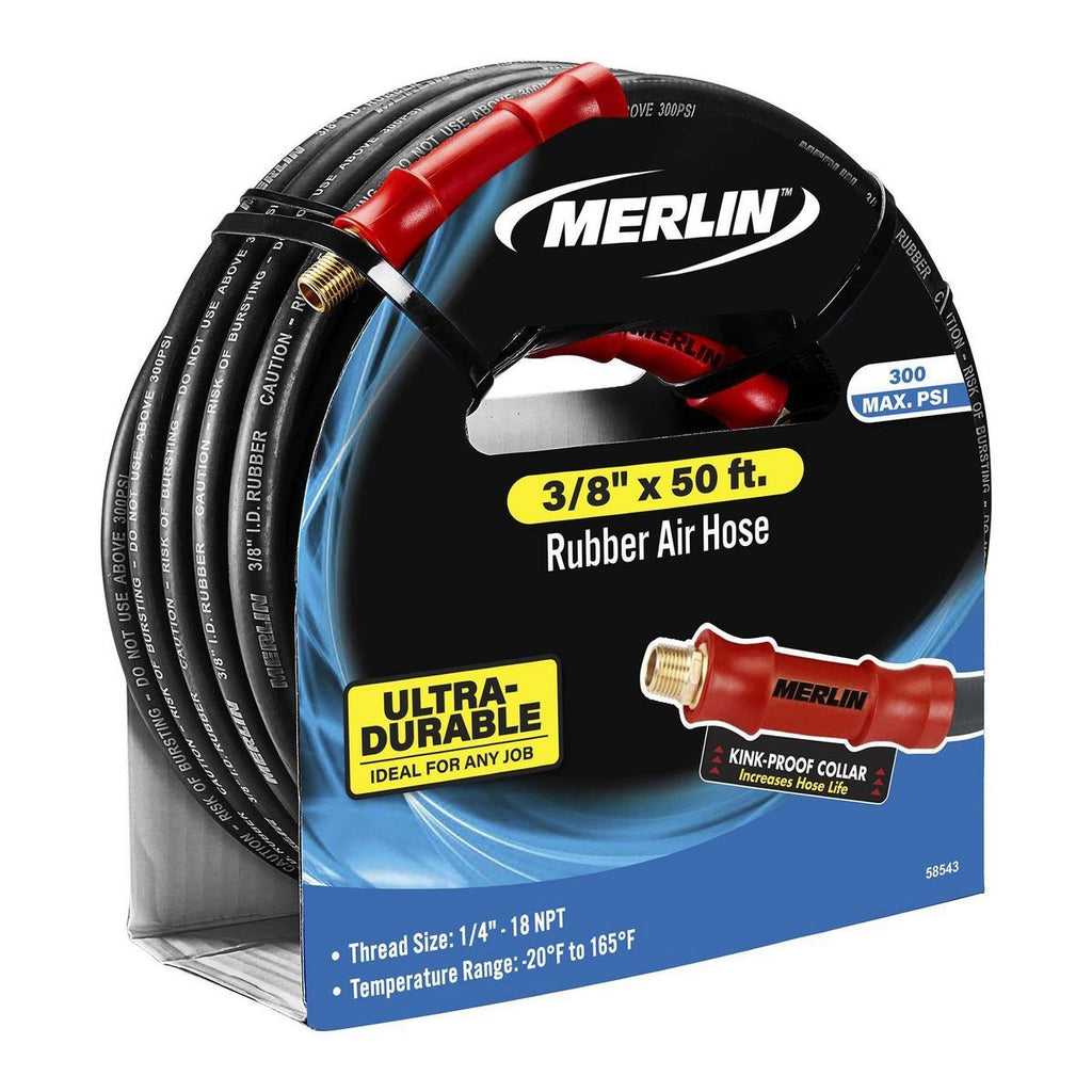 3/8 in. x 50 ft. Rubber Air Hose R8923