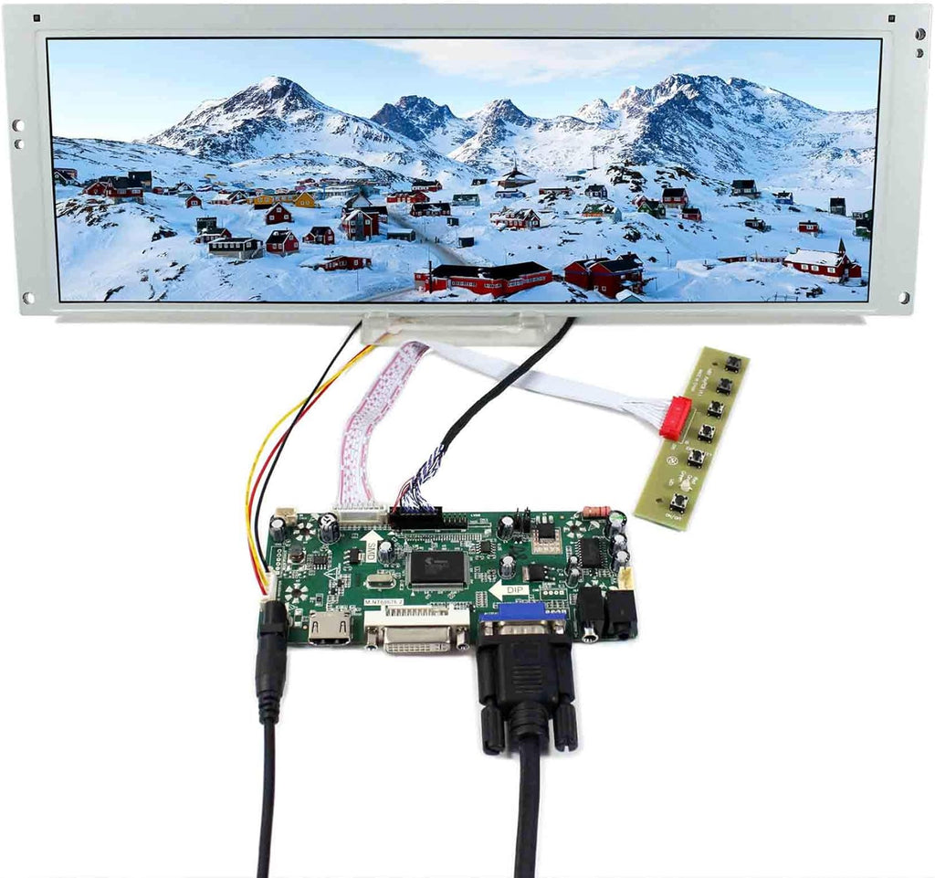 14.9 in 1280X390 LCD Screen with LCD Controller Board A64996