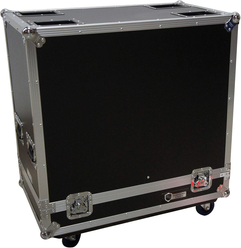 Rolling Road Case for 2 15 PA Speakers N439