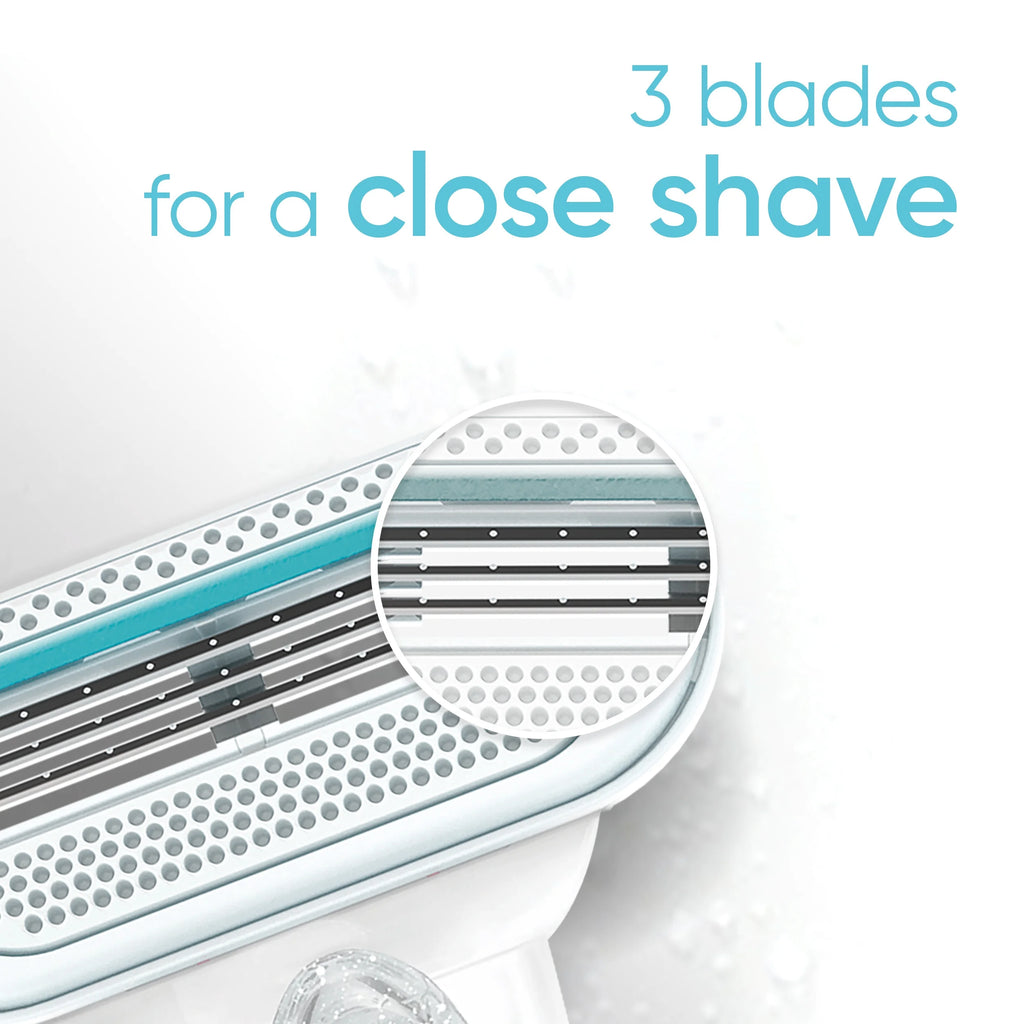 Sensitive Women's Razor Blade Refills, 4 Count Y447