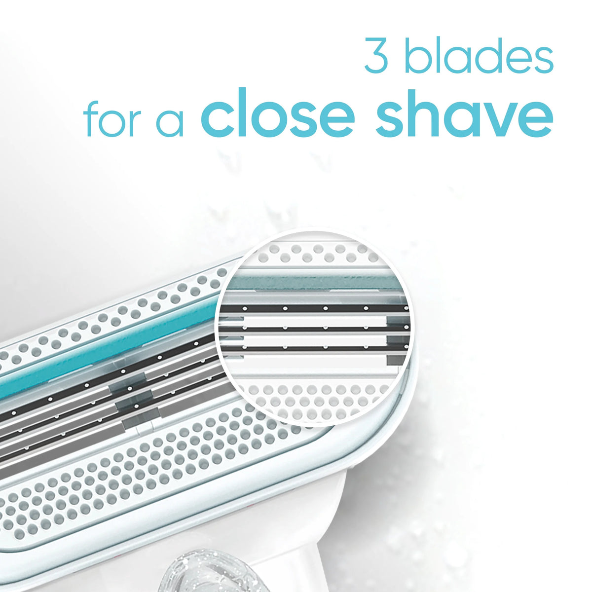 Sensitive Women's Razor Blade Refills, 4 Count Y447