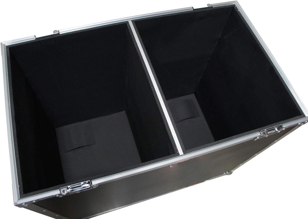 Rolling Road Case for 2 15 PA Speakers N439