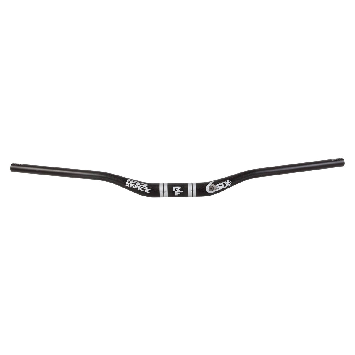 SixC Carbon Riser Handlebar 35 x 820mm 35mm Rise Silver F25918