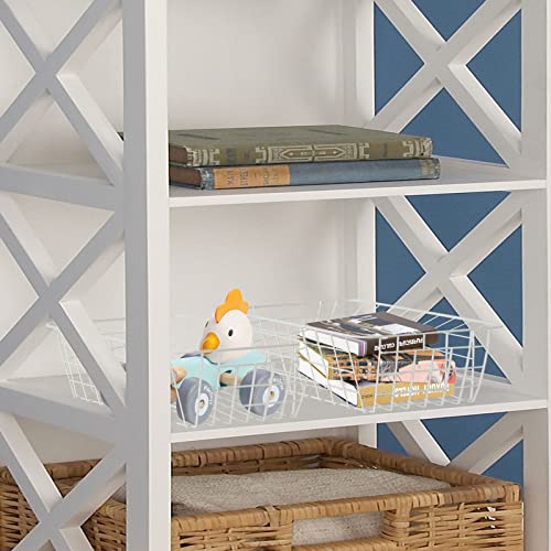 4 Pack Stackable Wire Freezer Organizer Baskets X289850