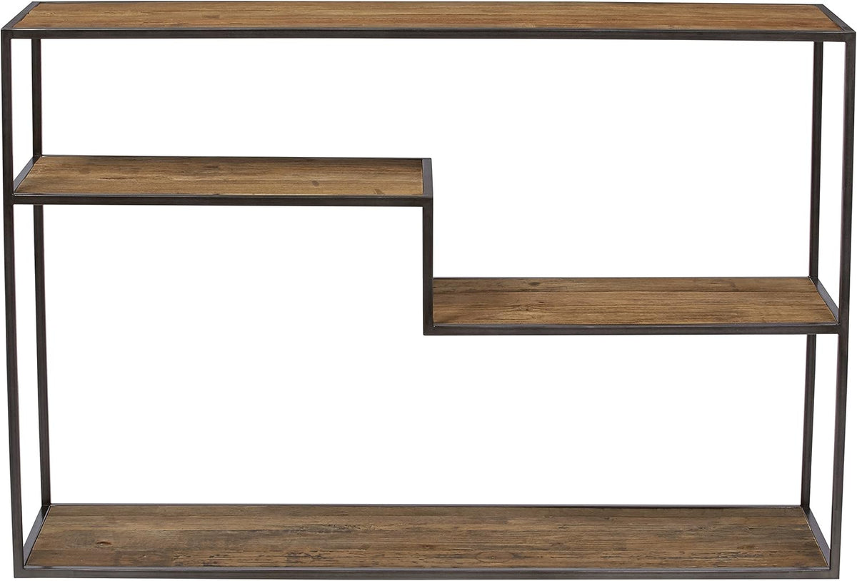 Mid-Century Modern Wood and Metal Bookcase F686248
