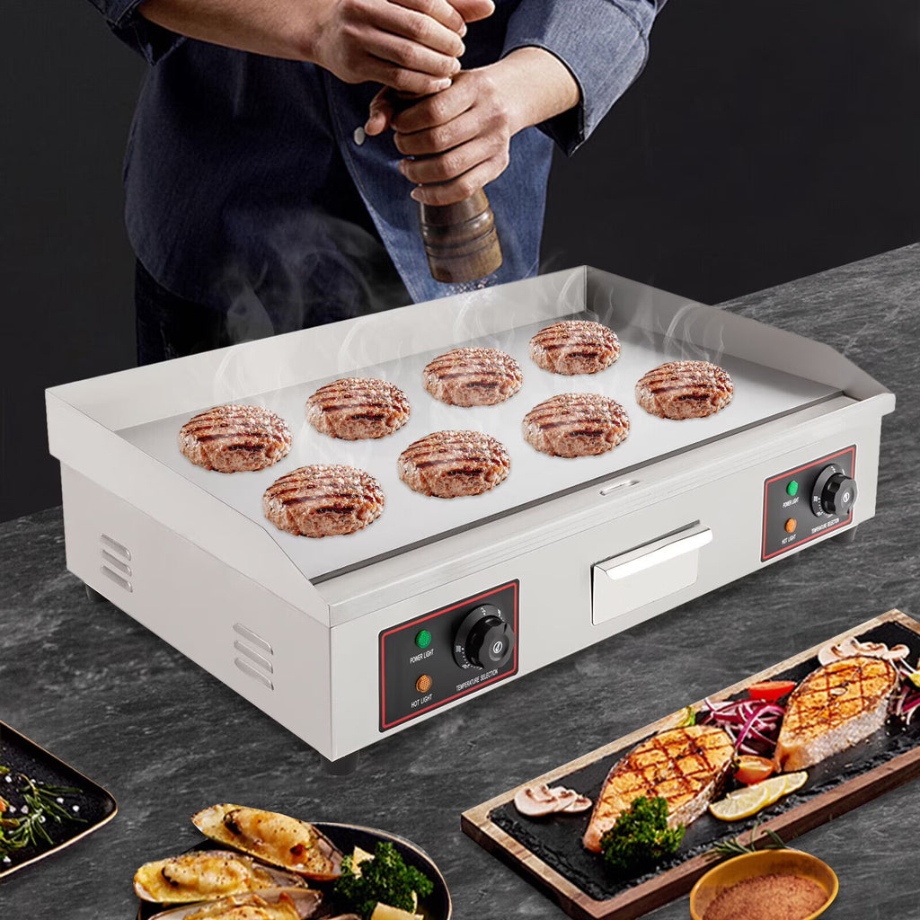 3000W 30" Commercial Electric Griddle Flat Top Grill G788800