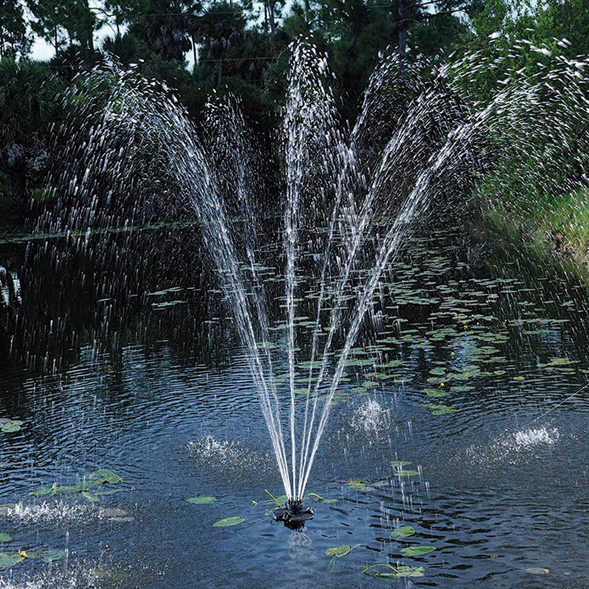 1/4 Hp Floating Fountain with Lights X541