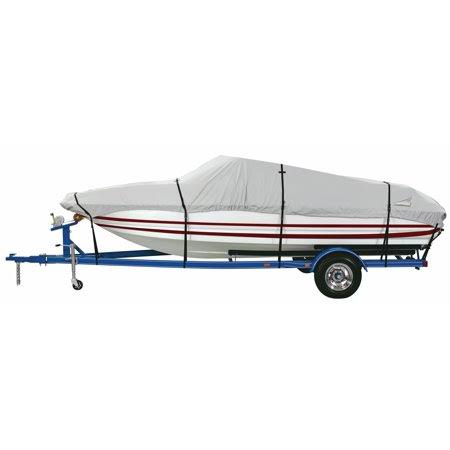 Gray 600-Denier Polyester Water-Resistant Boat Cover M7606