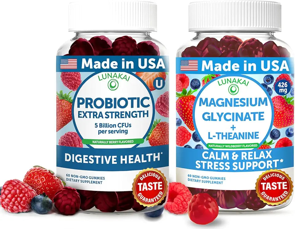 Probiotic & Magnesium Glycinate Gummies H65309