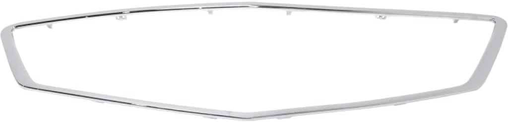 Chrome Plastic Grille Assembly with Clips W16419