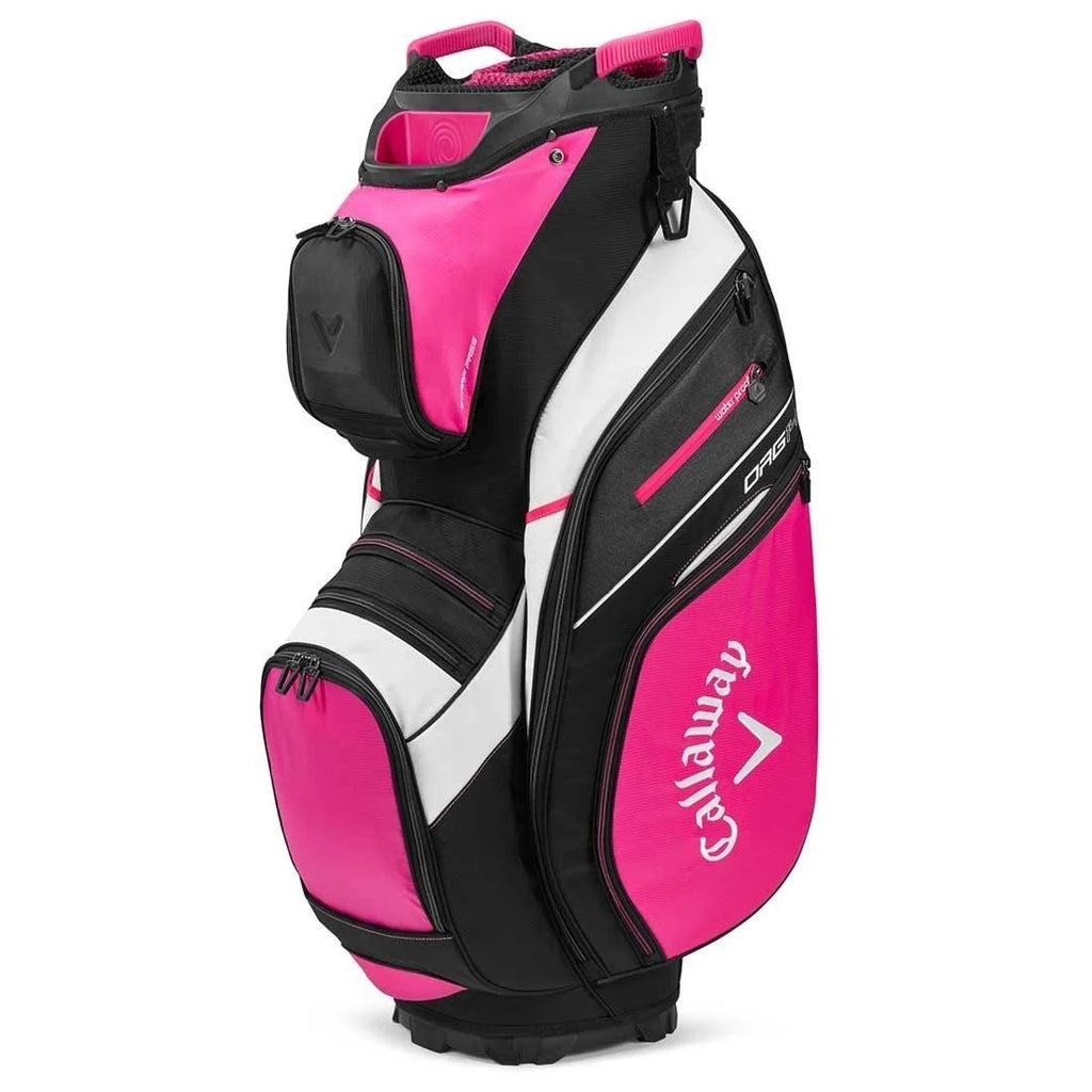 14 Cart Bag White Charcoal Black Red X532