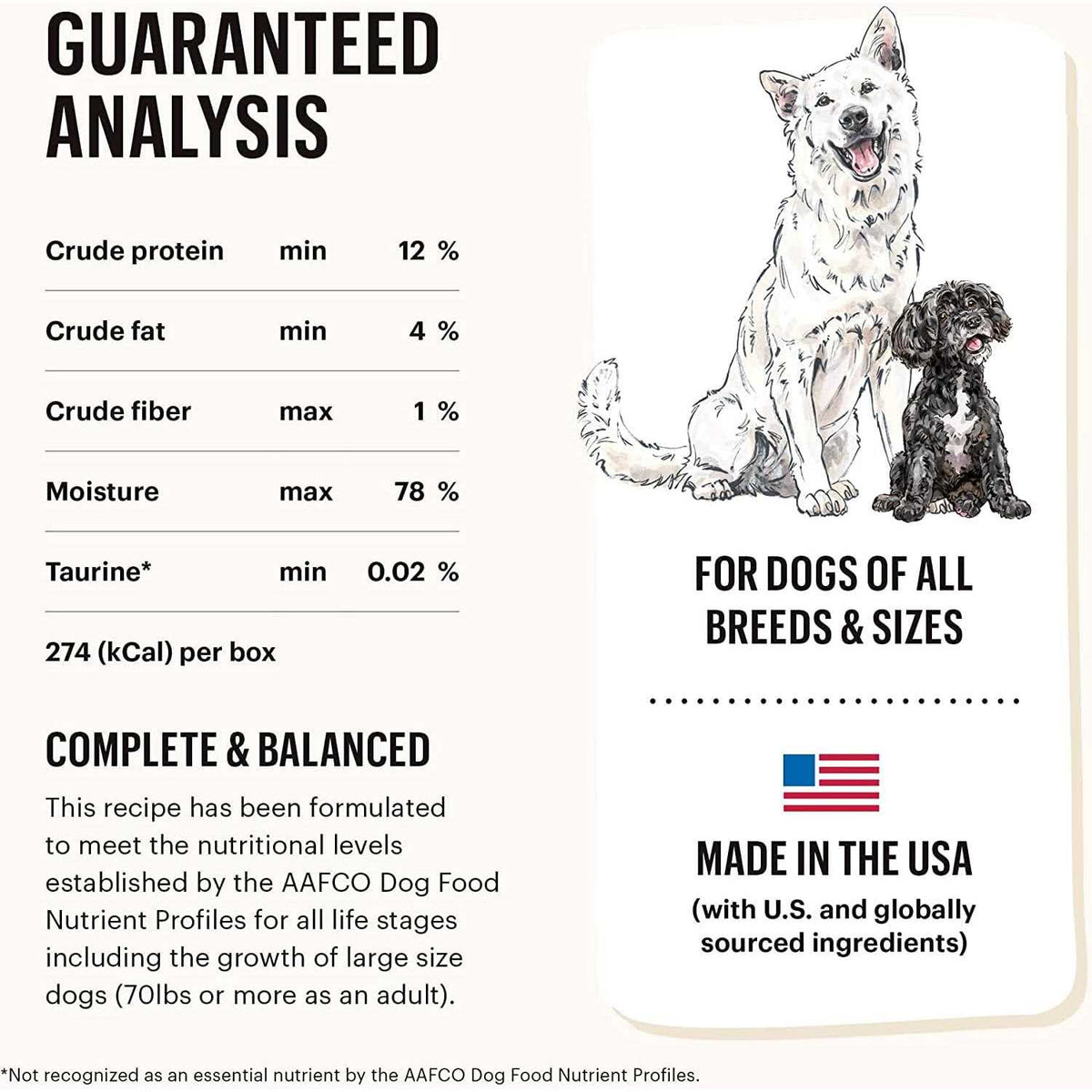Butcher Block Pate Dog Food 10.5 oz K44447