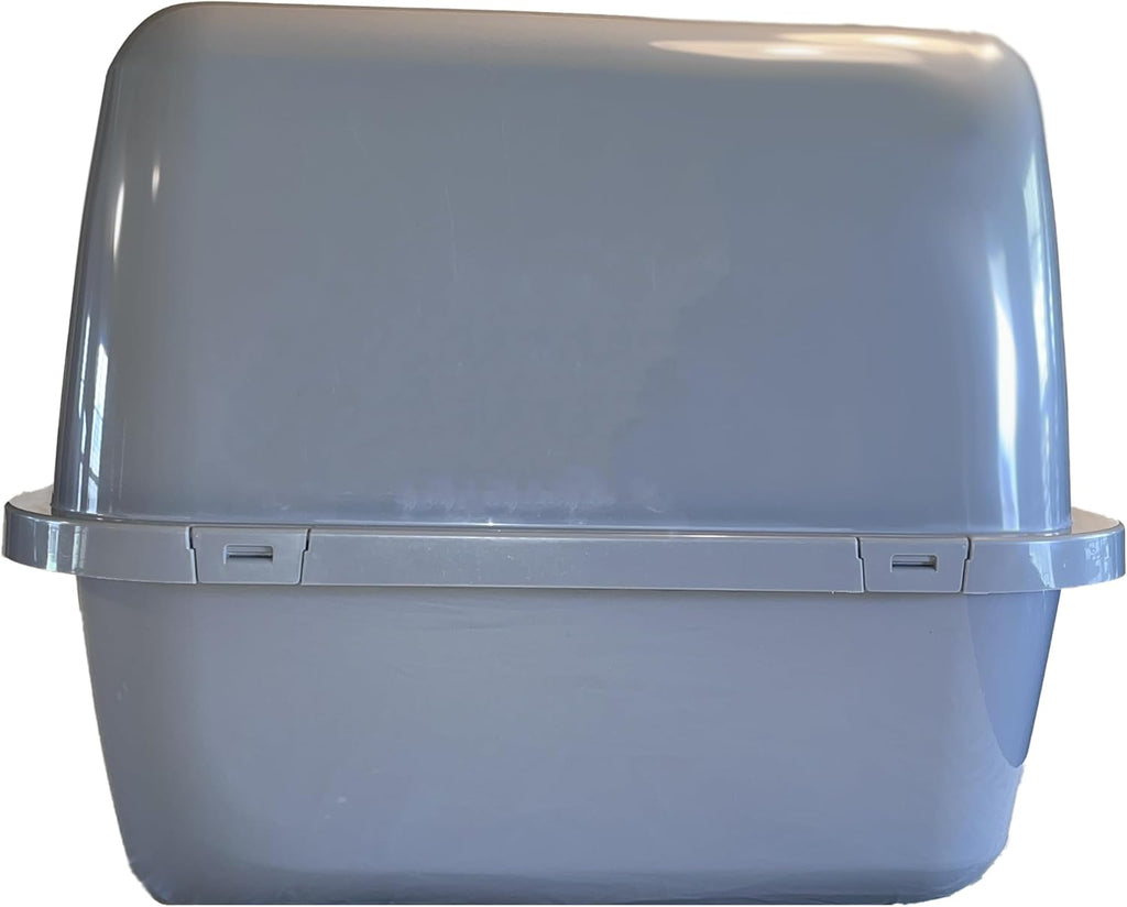 EZ Clean Jumbo Covered Cat Litter Box with Flip Top Lid W826