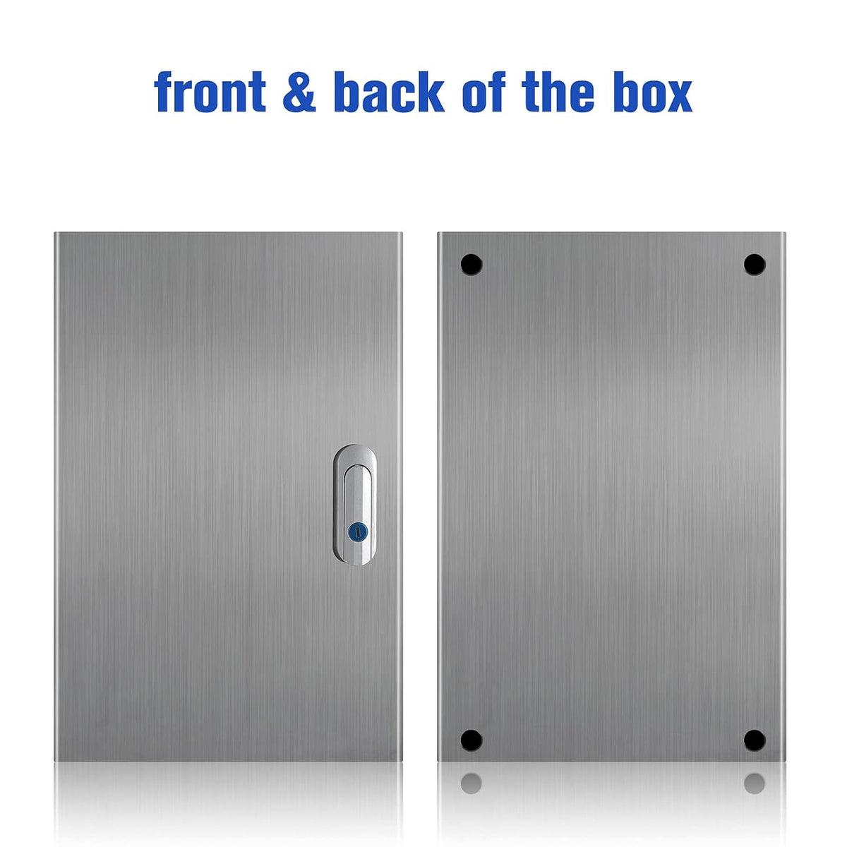 304 Stainless Steel IP65 Waterproof Junction Box with Lock X889105