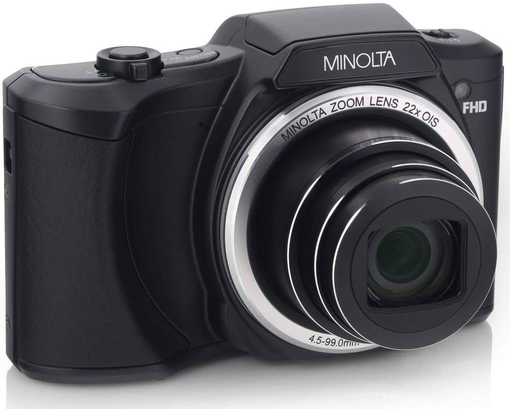 20.0-Megapixel 1080p Full HD Wi-Fi Digital Camera with 22x Zoom (Black) U2288
