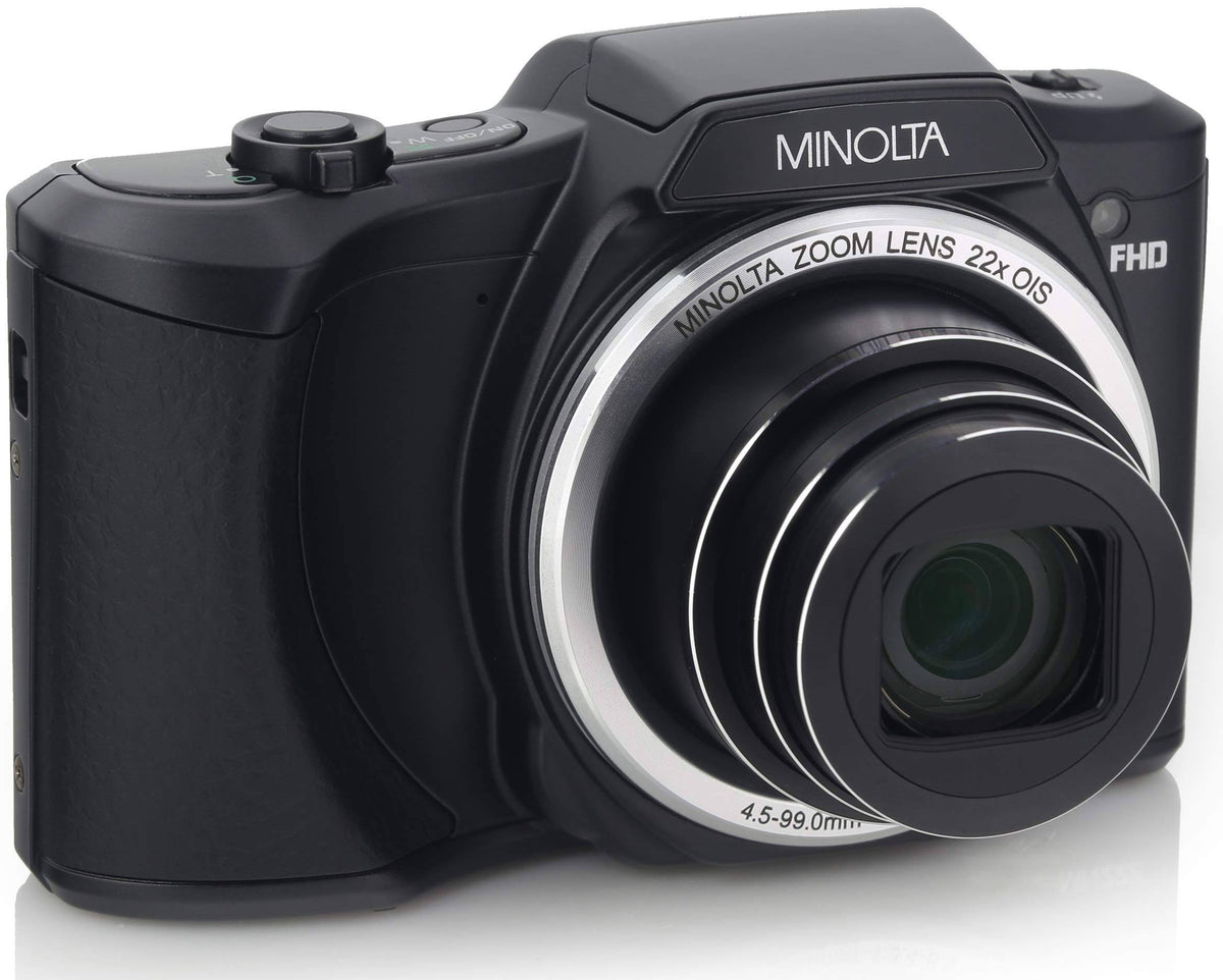 20.0-Megapixel 1080p Full HD Wi-Fi Digital Camera with 22x Zoom (Black) U2288