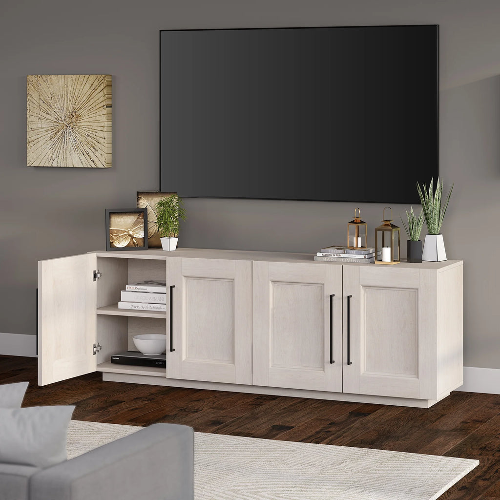 White TV Stand N56497