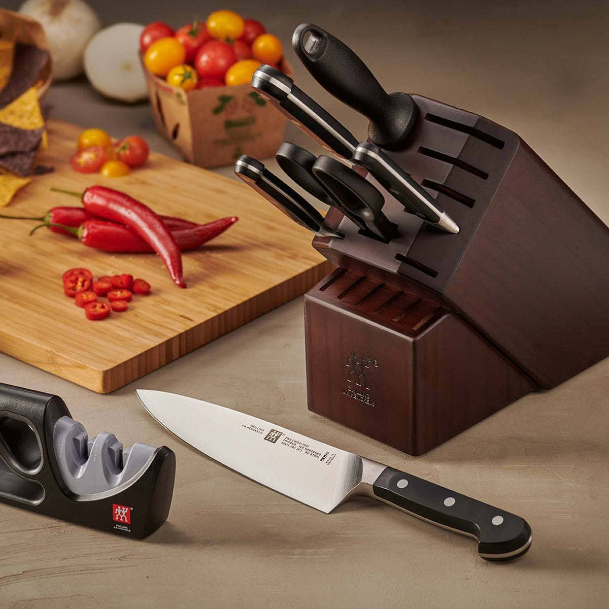7-Piece Block Set with Sharpener F19490