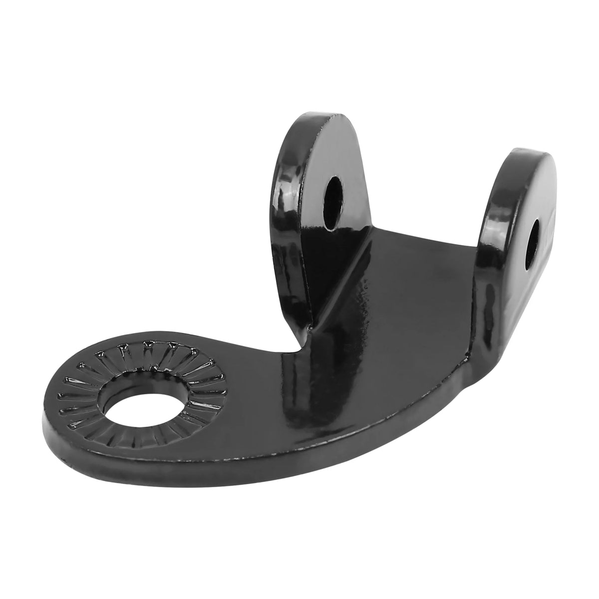 Bicycle Trailer Coupler Attachment Black Silver Tone Q210601