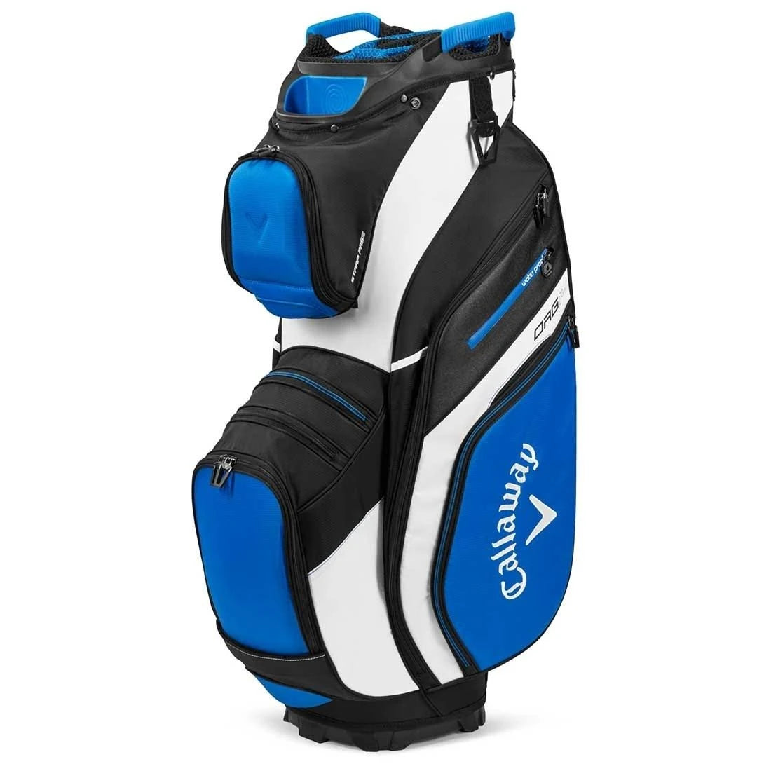 14 Cart Bag White Charcoal Black Red X532