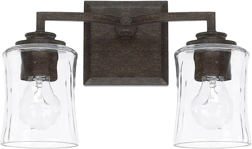 3-Light Iced Glass Bath Vanity Wall Mount F4991