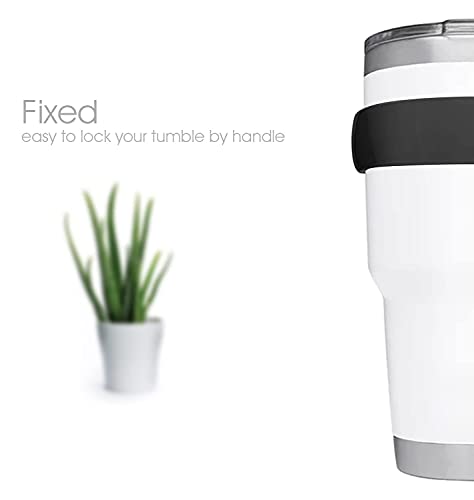 Black Anti Slip Tumbler Handle for 30oz Stainless Steel Tumblers L621