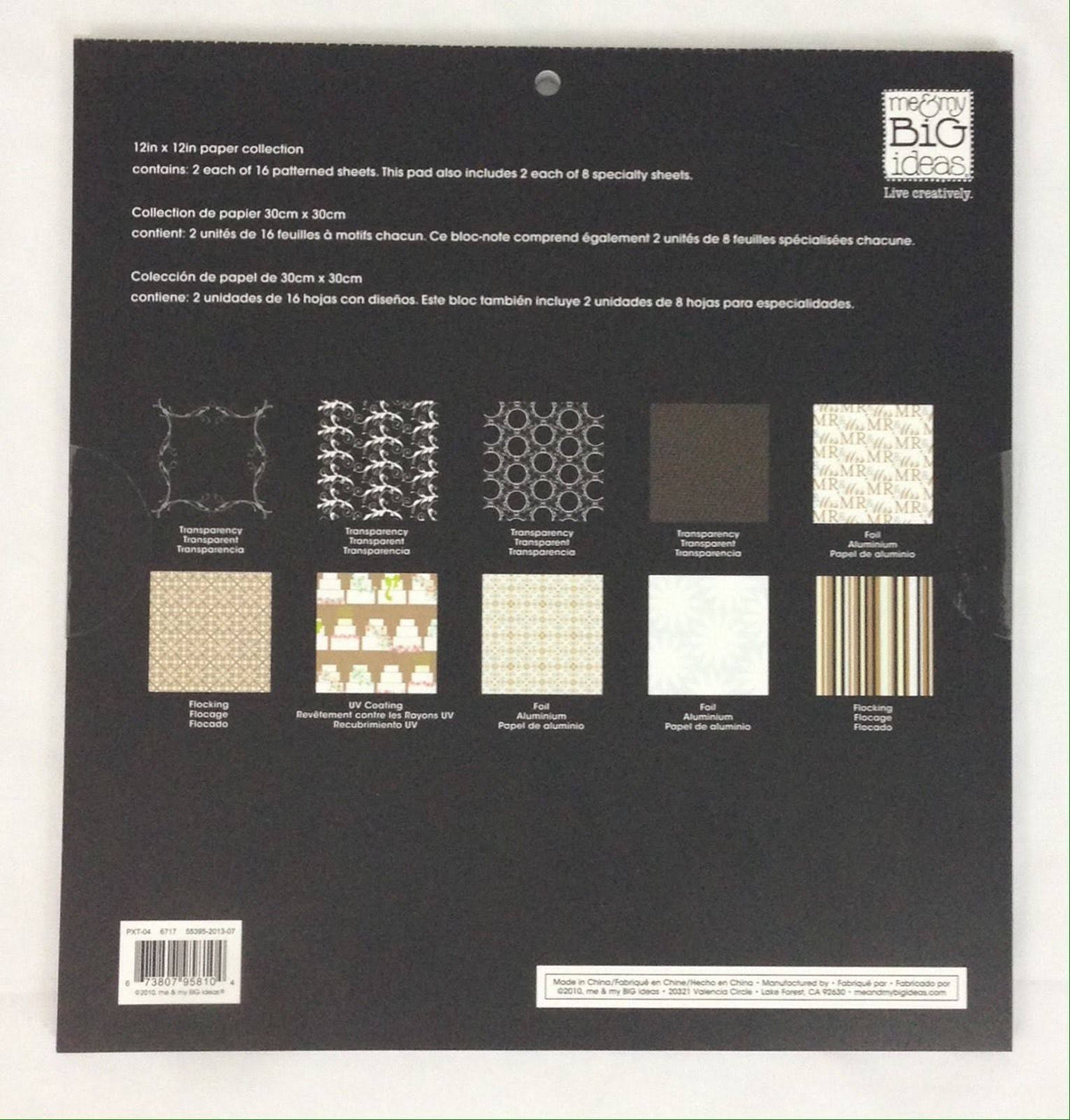 Wedding Specialty Cardstock Pad Q446918