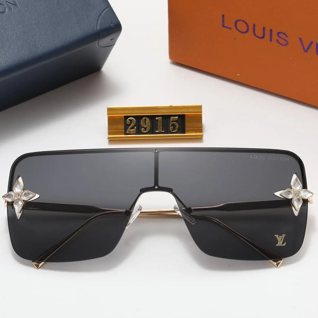 One Piece Printed Polarized Sunglasses A9502