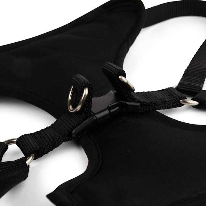 Black Step in Dog Harness A67846
