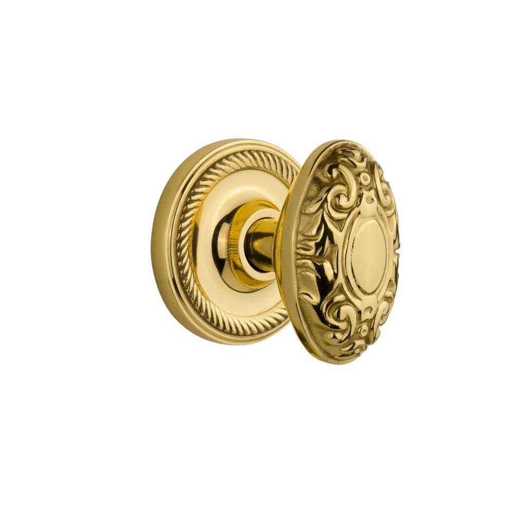 Unlacquered Brass Victorian Door Knob N919878